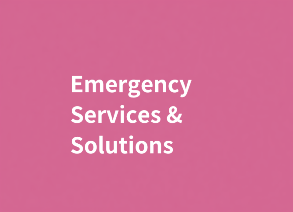 Product Categories-Recovery & Infrastructure Resilience